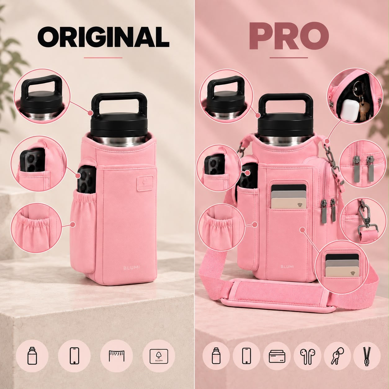 Blumi · Bolsa de Gimnasio Magnética